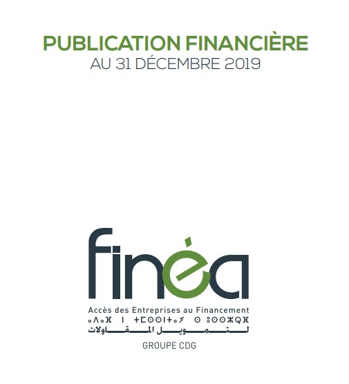  Publication financière au 31-12-2019