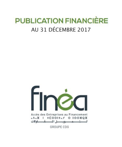 Publication financière au 31-12-2017